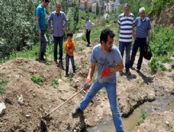 Çankaya Köşkü’ne 1 kilometre uzaklıkta  lağım vadisi 