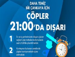 Çöpler 21.00’de dışarı çıkacak