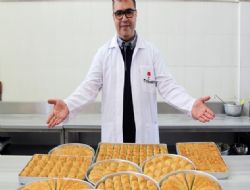 Gaziantep’ten 40 ton baklava