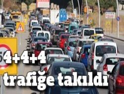 Trafik çilesi başladı