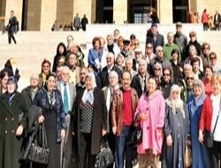 Yaşlıların Anıtkabir ziyareti