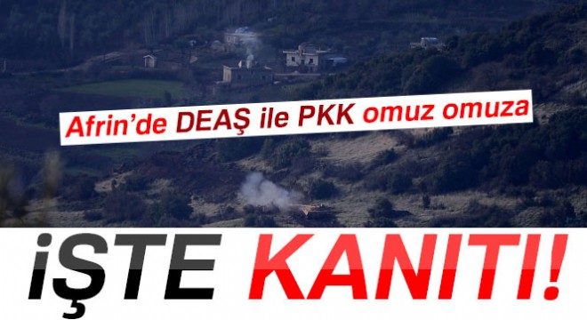 Afrin’de DEAŞ ile PKK omuz omuza