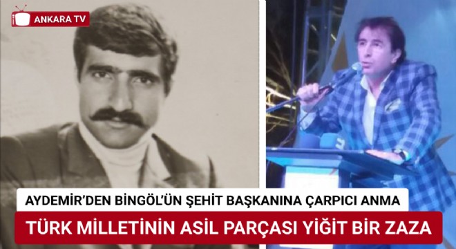 Aydemir: Şehit Hikmet Tekin’i unutmadık!