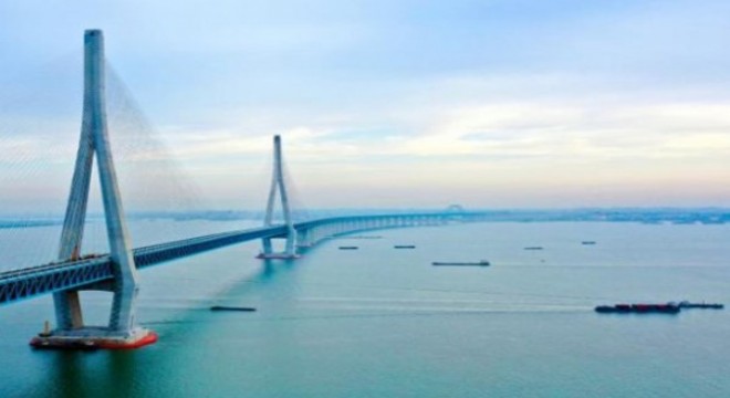 Çin, 65 yeni patentle inşaa ettiği kara ve demiryolu köprüsünü açtı
