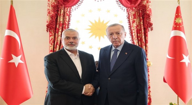 Cumhurbaşkanı Erdoğan, İsmail Heniyye ile bir araya geldi