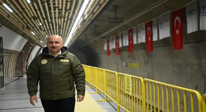 Karaismailoğlu: Pendik-Sabiha Gökçen Metro Hattını bu yılın ilk yarısında tamamlayacağız