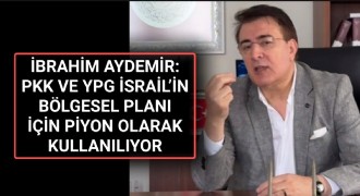 Aydemir: pkk ve ypg İsrail’in piyonu