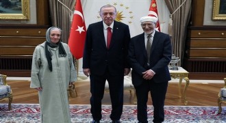 Cumhurbaşkanı Erdoğan, Faslı filozof Prof. Dr. Abdurrahman'ı ağırladı