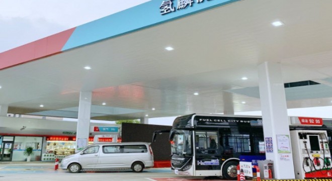Çinli Sinopec, hidrojen satacağı dağıtım istasyonları kuruyor
