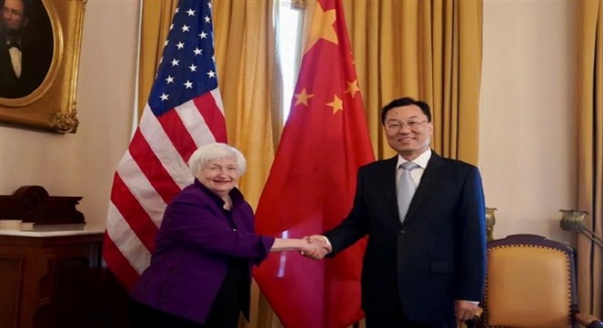 Çin’in Washington Büyükelçisi ABD Hazine Bakanı ile görüştü